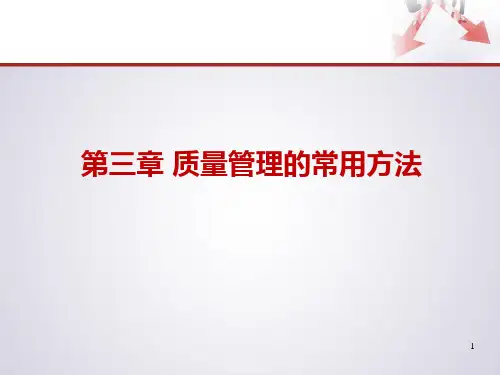 质量管理(第三章) PPT课件