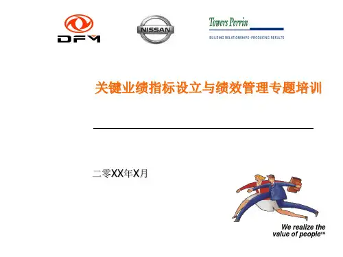 关键业绩指标设立和绩效管理专题培训精品文档