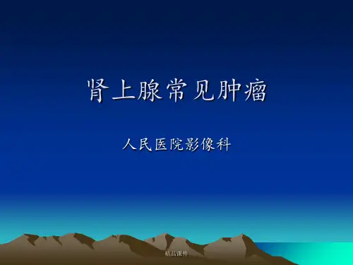 肾上腺常见肿瘤