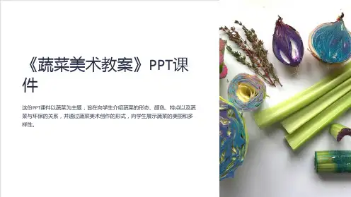 《蔬菜美术教案》课件