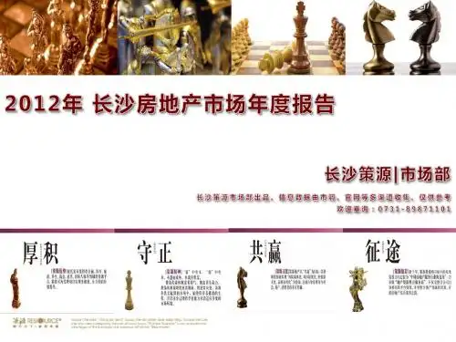 2012年长沙房地产市场年度报告(策源)