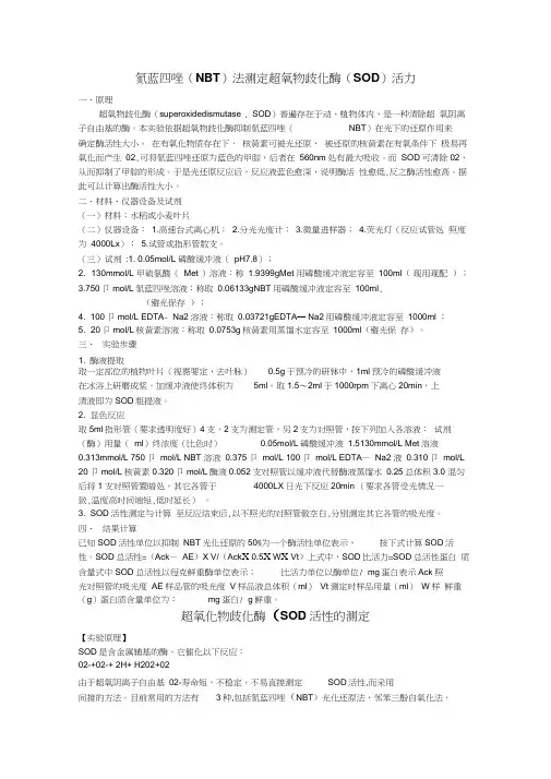 测量酶方法