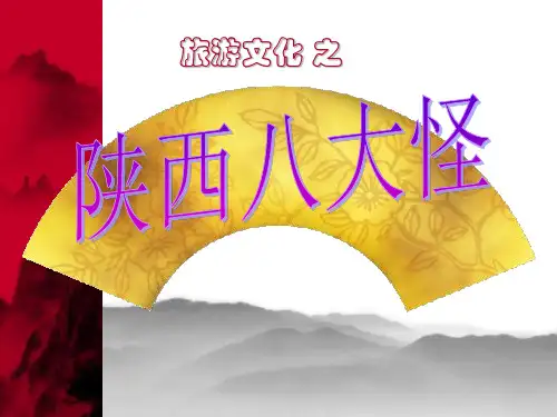 旅游文化之陕西八大怪精品PPT课件
