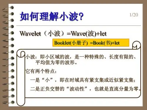 如何理解小波