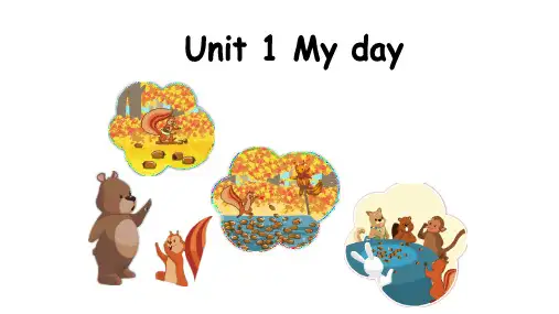 小学英语人教版五年级下册Unit1My Day C Story time课件