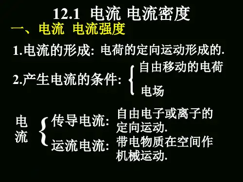 2019年新版高中物理竞赛教学指导全套课件第十二章恒定电流