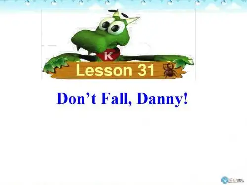 冀教版英语八下课件lesson_31