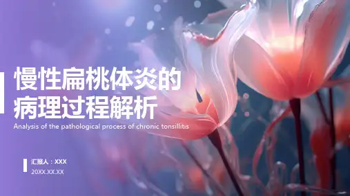 慢性扁桃体炎ppt课件模板