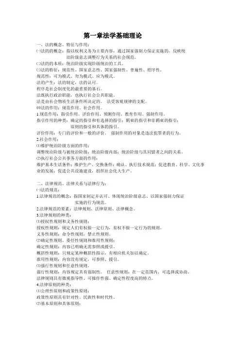 法学基础理论
