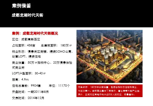 成都龙湖时代天街案例分析