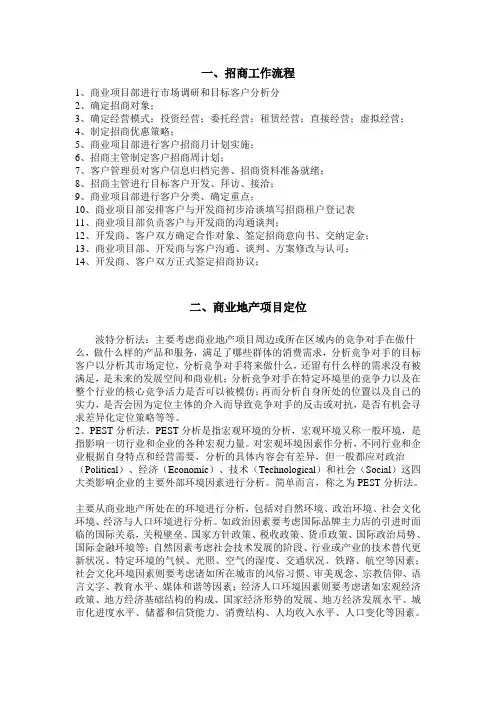 房地产招商经理手册