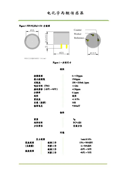 丙酮电化学传感器