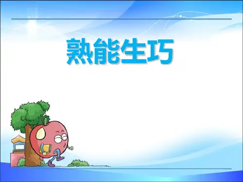 《熟能生巧》PPT【精品课件】