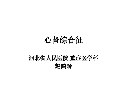 心肾综合征