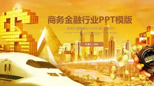 创业商业计划书融资投资PPT模板