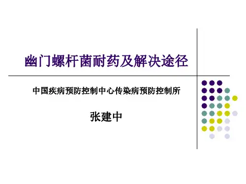 幽门螺杆菌耐药及解决途径