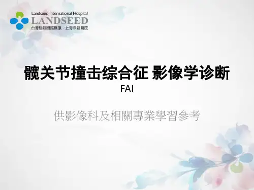 髋关节撞击综合征的影像学诊断完-影像FTP