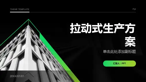 《拉动式生产方案》课件