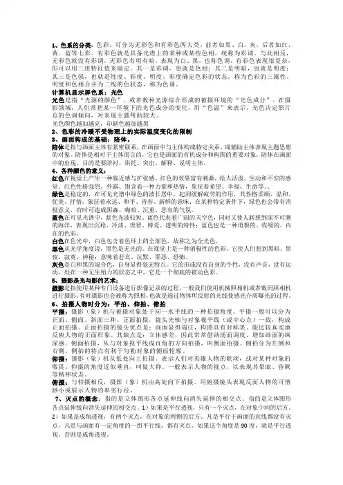 色构重点重点
