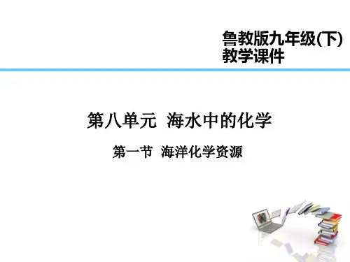 鲁教版初中化学九年级下册第八单元海水中的化学全套精品课件