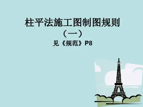 柱1：平法施工图制图规则