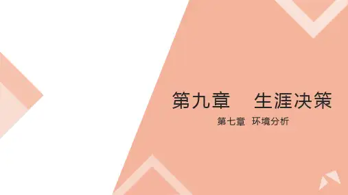 大学生职业生涯规划第九章课件