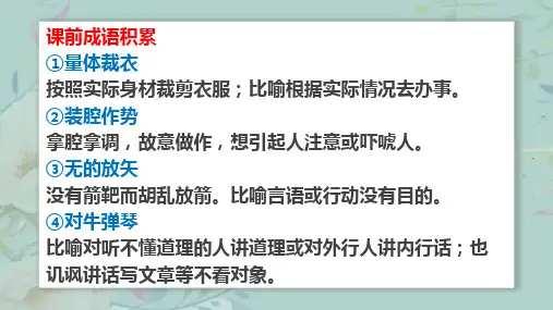 《反对党八股》ppt课件
