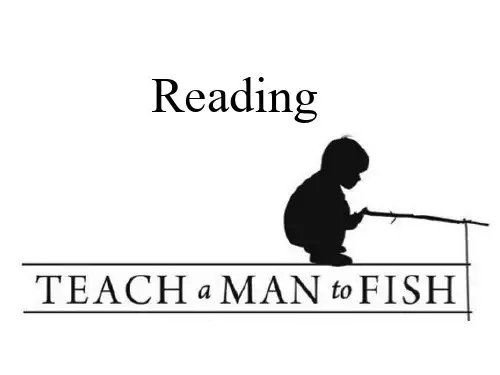 牛津译林模块十M10U1 reading teach a man to fish