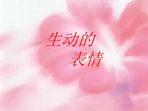 四年级下册美术第4课生动的表情冀教版 (3)