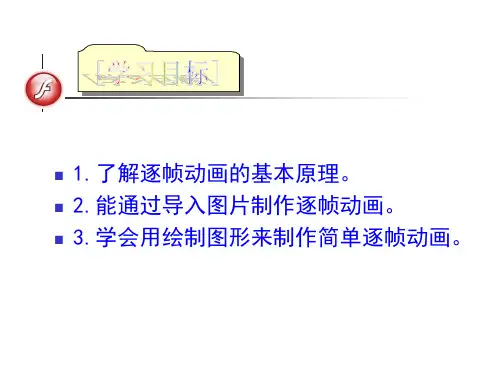 制作逐帧动画课件