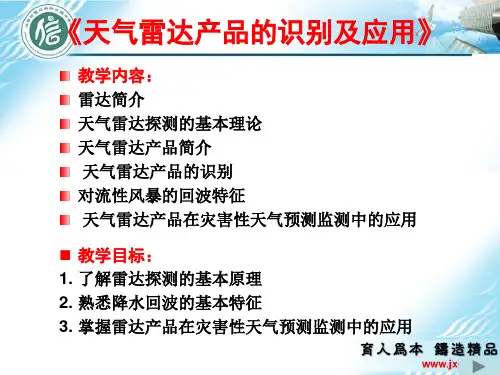 1、雷达简介解析