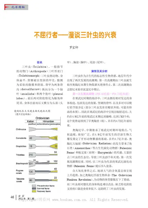 不屈行者——漫谈三叶虫的兴衰