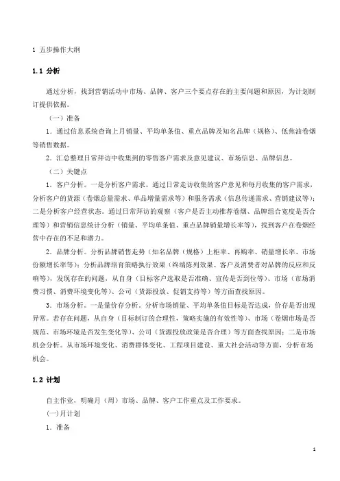 135工作法客户经理培训