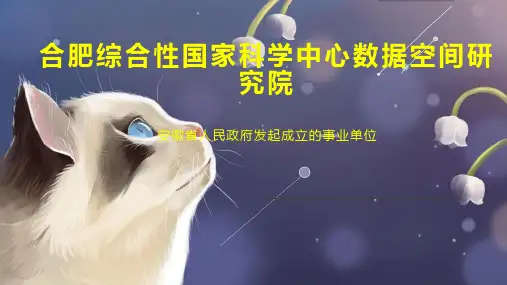 合肥综合性国家科学中心数据空间研究院