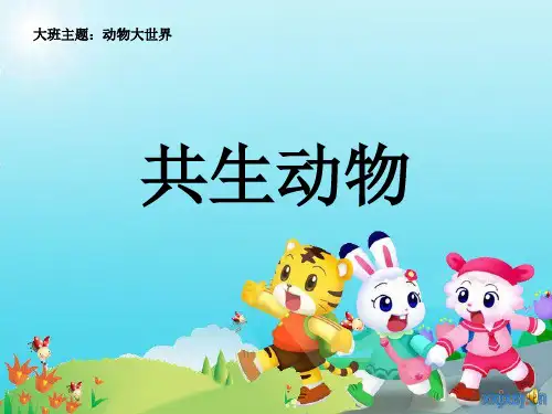 大班主题：动物大世界PPT课件