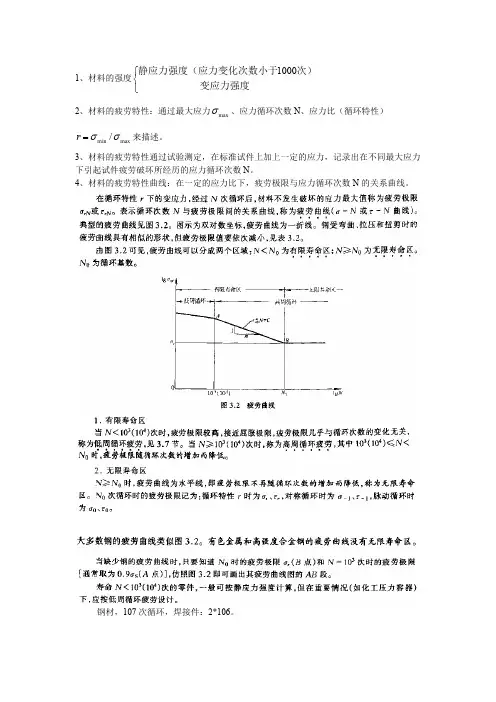 (完整版)SN曲线资料大全,推荐文档