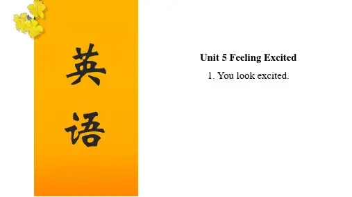 Unit 5 Topic 1【复习课件】八年级英语下册单元复习(仁爱版)