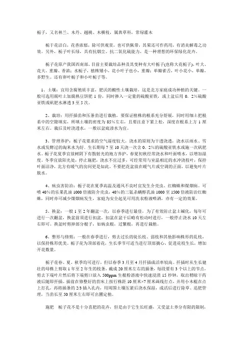 图文并茂详解几十种常见花卉