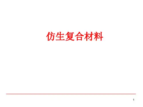 第8章 仿生复合材料PPT课件