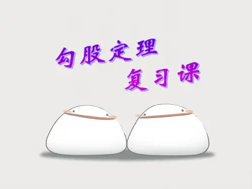 第18章勾股定理全章复习课件