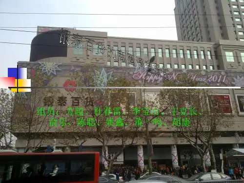 _个好的商圈调查报告(PPT31页)