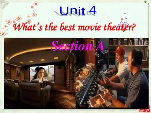 2013秋人教版英语八年级上Unit4 Section A