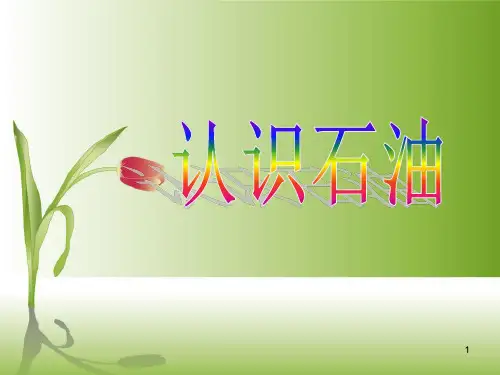 小学石油科普知识-认识石油PPT课件