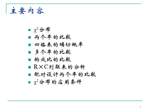 卡方检验