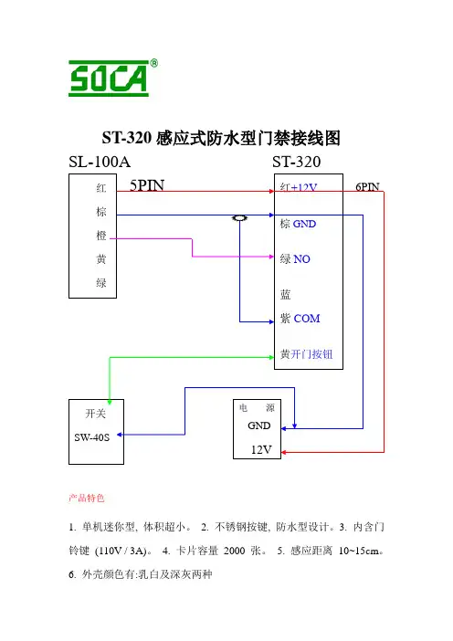 SOCA门禁线路图