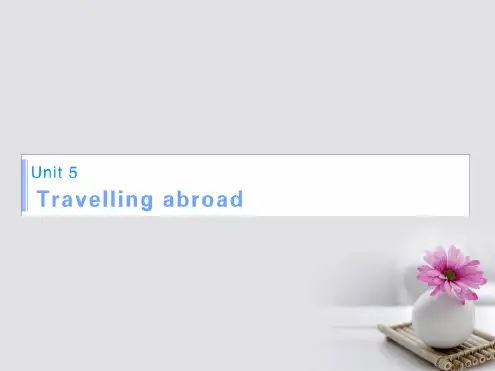 高考英语第1轮复习Unit5Travellingabroad知识点复习讲解课件新人教版选修7