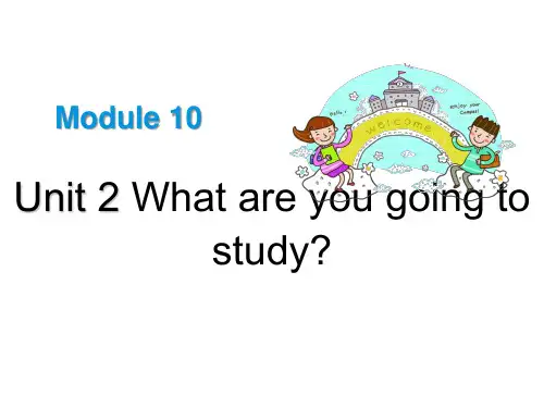 外研版(三起点)六年级英语下册PPT：Module10_Unit2_教学课件
