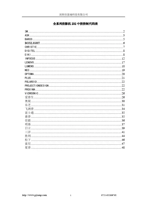 多媒体中控代码