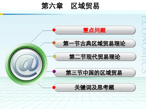 区域贸易理论