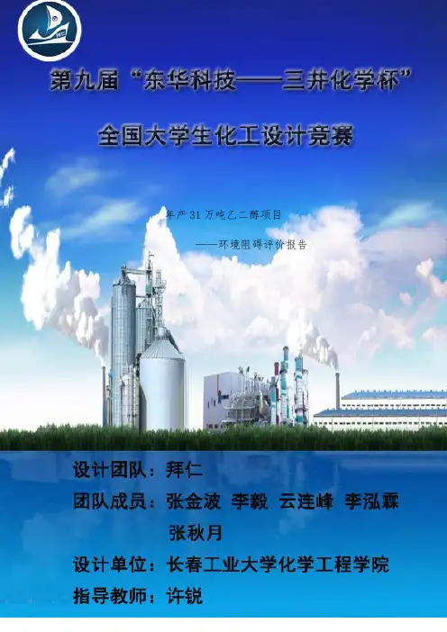 年产31万吨乙二醇项目环境影响评价报告